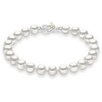 Bracciale Comete Donna in Oro bianco Perla BRQ 112 AM
